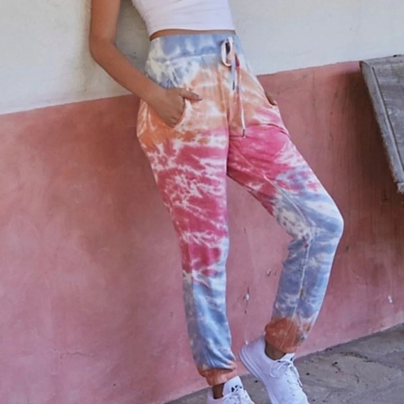YFB Tie Dyed Weekend Jogger  Cargo Pant M - Picture 4 of 4